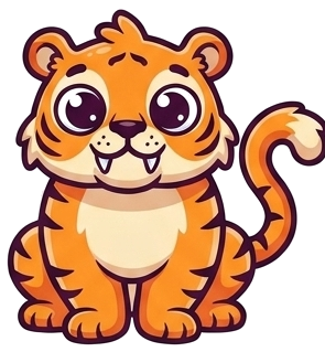 Chomper the saber tooth tiger